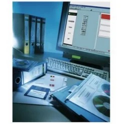 LEITZ 600 Ordneretiketten 1686-00-85 grau