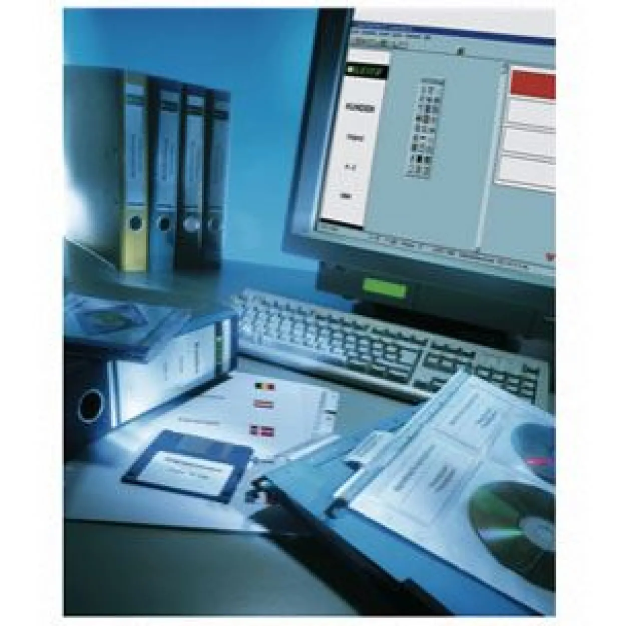 LEITZ 600 Ordneretiketten 1686-00-85 grau