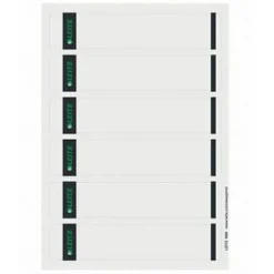 LEITZ 600 Ordneretiketten 1686-00-85 grau
