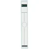 LEITZ 10 Ordneretiketten 6094 grau für 5,0 cm Rückenbreite