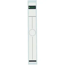 LEITZ 10 Ordneretiketten 6094 grau für 5,0 cm Rückenbreite