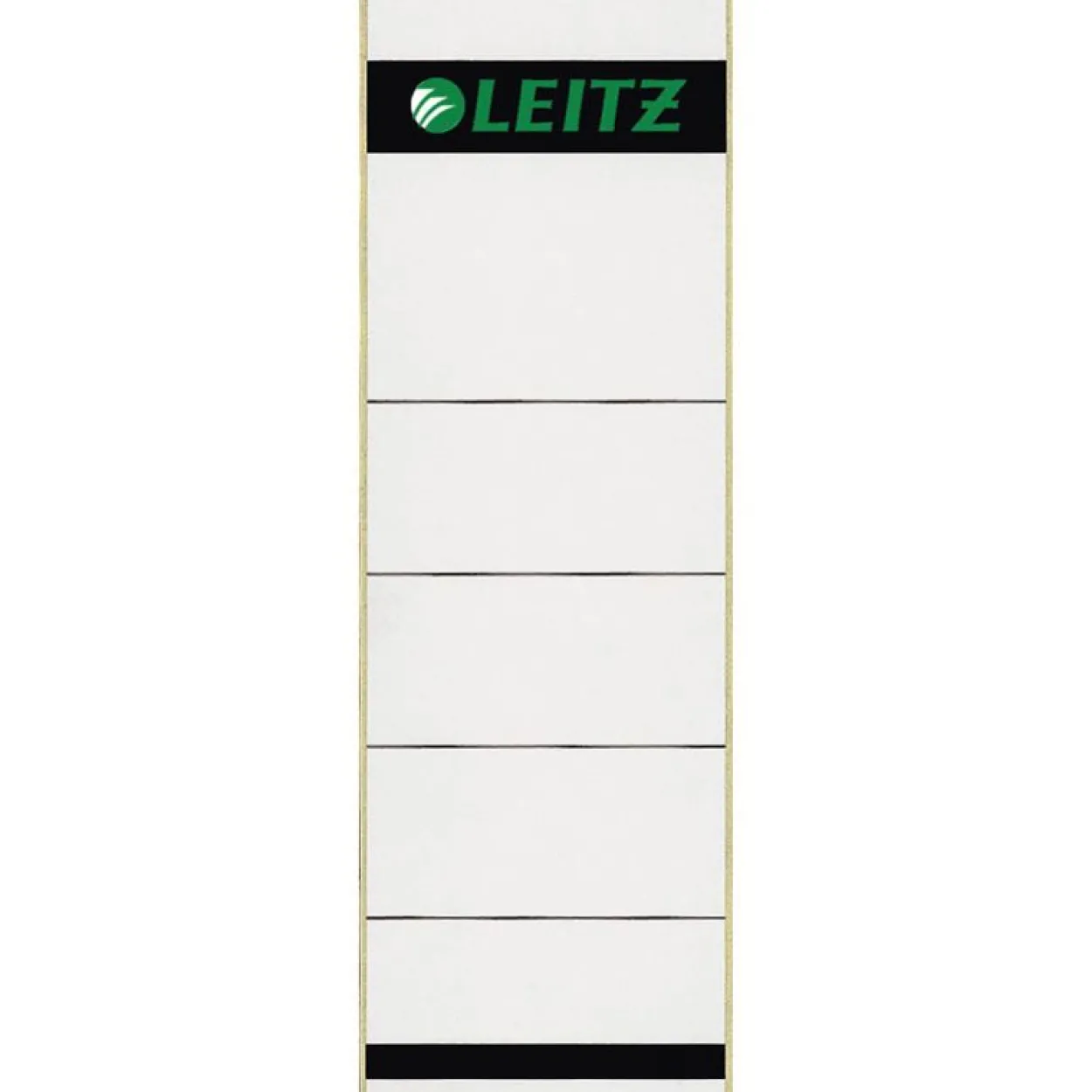 LEITZ 100 Ordneretiketten 1642 grau für 8,0 cm Rückenbreite