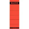 LEITZ 10 Ordneretiketten 1642 rot für 8,0 cm Rückenbreite