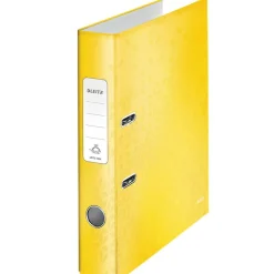 LEITZ Ordner gelb Karton 5,0 cm DIN A4