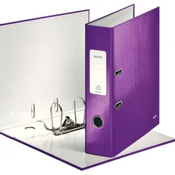 LEITZ Ordner lila Karton 8,0 cm DIN A4