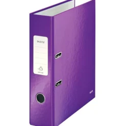 LEITZ Ordner lila Karton 8,0 cm DIN A4