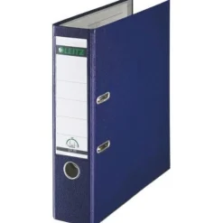 LEITZ 1010 Ordner nachtblau Kunststoff 8,0 cm DIN A4