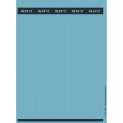 LEITZ Ordnerrücken-Etikett, 39 x 285 mm, lang, schmal, blau