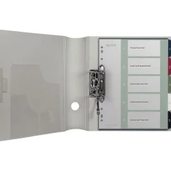 LEITZ Ordnerregister Style DIN A4+ Vollformat, Überbreite 1-5 farbig 5-teilig, 1 Satz