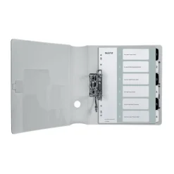 LEITZ Ordnerregister WOW DIN A4 Vollformat, Überbreite 1-6 farbig 6-teilig, 1 Satz
