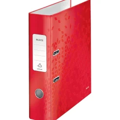 LEITZ Ordner rot Karton 8,0 cm DIN A4