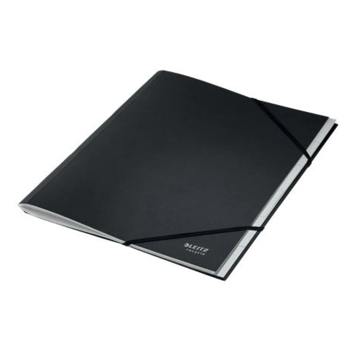 LEITZ Ordnungsmappe recycle 3914 6 Fächer schwarz