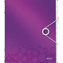 LEITZ Ordnungsmappe WOW 4634 12 Fächer violett