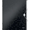 LEITZ Ordnungsmappe WOW 4633 6 Fächer schwarz
