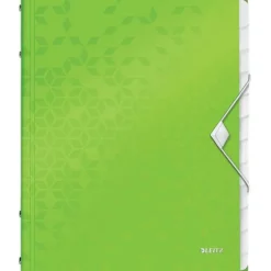 LEITZ Ordnungsmappe WOW 4634 12 Fächer grün