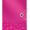 LEITZ Ordnungsmappe WOW 4634 12 Fächer pink