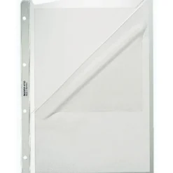 LEITZ 100 Prospekthüllen 4780 DIN A4 transparent genarbt 0,13 mm