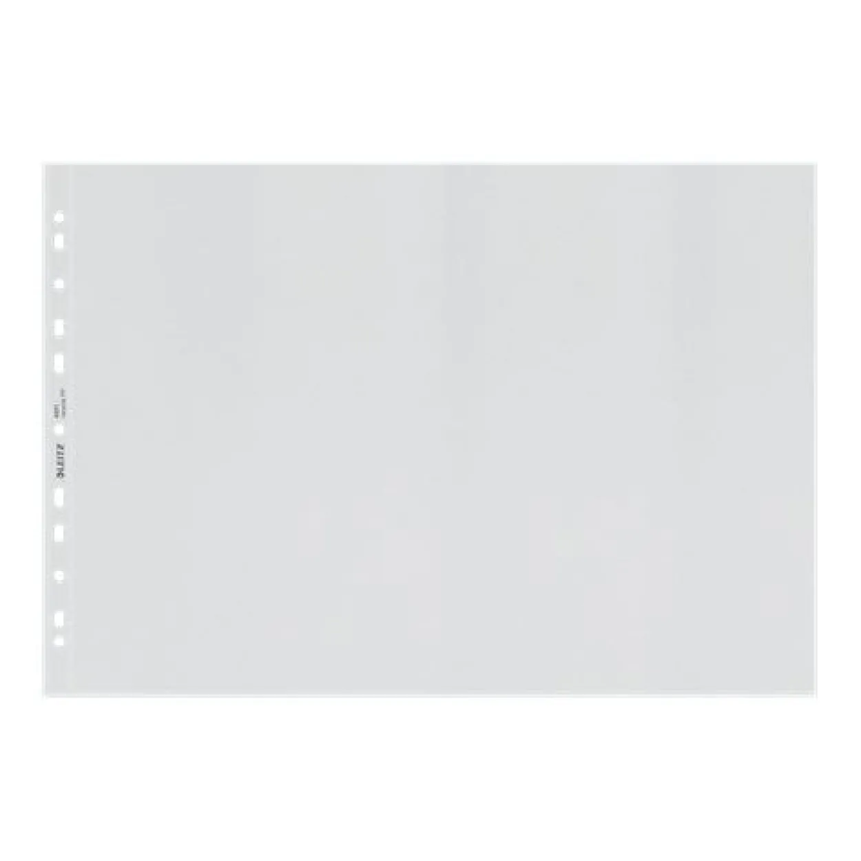 LEITZ 25 Prospekthüllen recycle 4019 DIN A3 quer transparent genarbt 0,10 mm