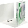 LEITZ 6 Präsentationsringbücher 2-Ringe weiß 4,4 cm DIN A4