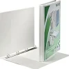 LEITZ 6 Präsentationsringbücher 4-Ringe weiß 2,9 cm DIN A4