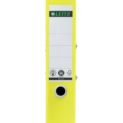LEITZ recycle 1018 Ordner gelb Karton 8,0 cm DIN A4