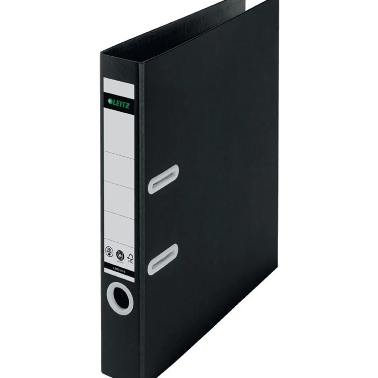 LEITZ recycle 1019 Ordner schwarz Karton 5,0 cm DIN A4