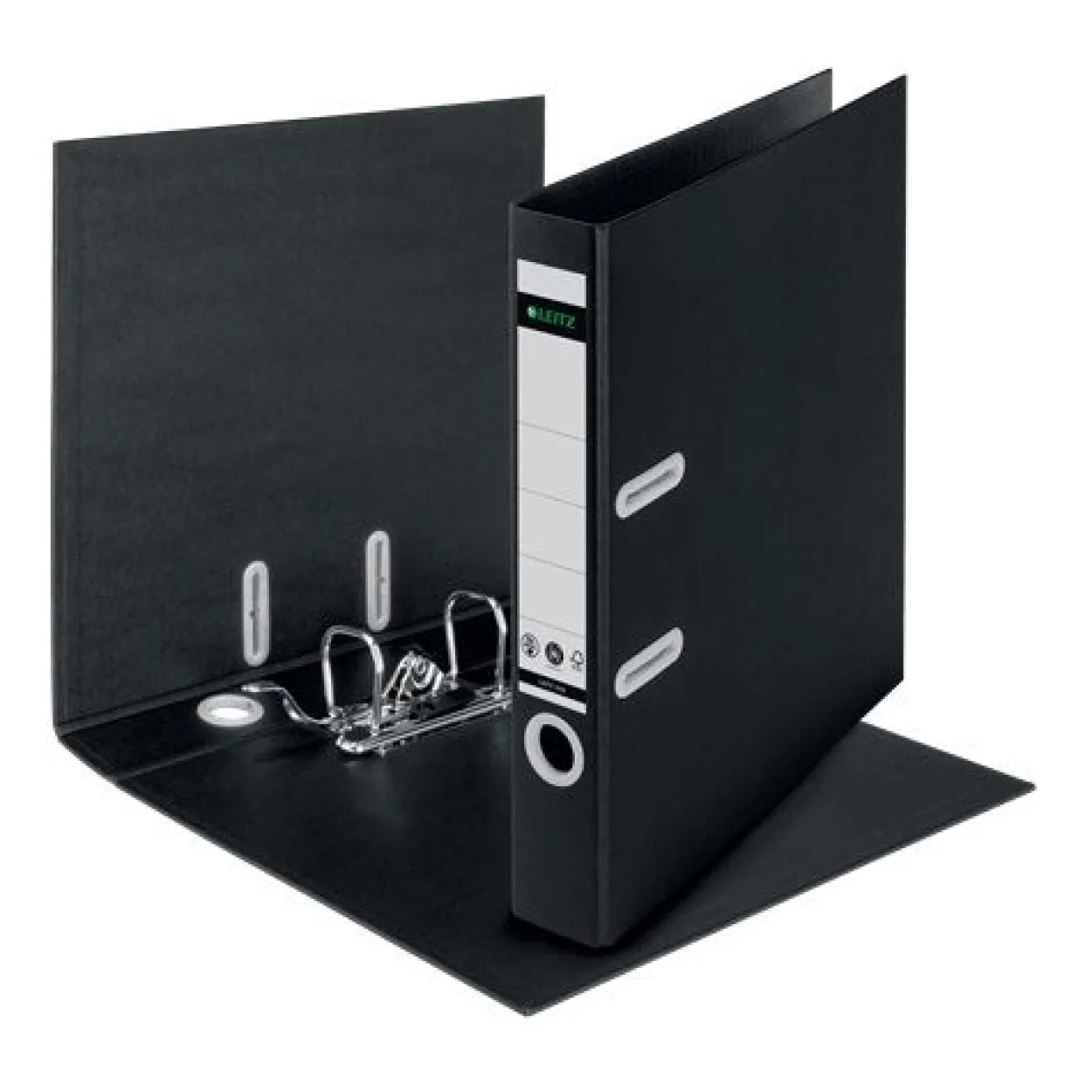 LEITZ recycle 1019 Ordner schwarz Karton 5,0 cm DIN A4