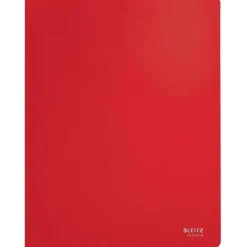 LEITZ Recycle 4677 Sichtbuch DIN A4, 40 Hüllen rot