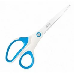 Leitz Schere WOW Titan, Länge: 205 mm (8"), blau-metallic