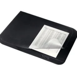 LEITZ Schreibunterlage Soft-Touch, 530 x 400 mm, schwarz transparente Abdeckung