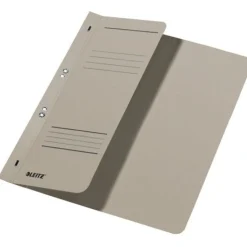LEITZ Ösenhefter 3740 Karton grau DIN A4, halber Deckel, 1 St.