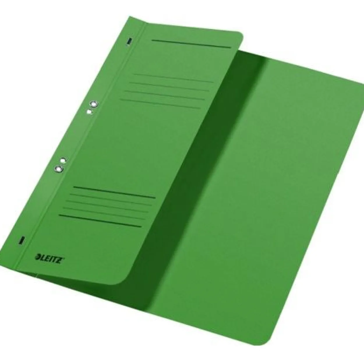 LEITZ Ösenhefter 3740 Karton grün DIN A4, halber Deckel, 1 St.