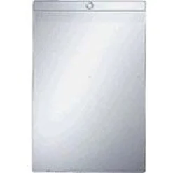 LEITZ 10 Sichttaschen Sichttasche 4095 DIN A5 transparent genarbt 0,18 mm