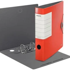 LEITZ Solid 1113 Ordner hellrot Kunststoff 6,2 cm DIN A4