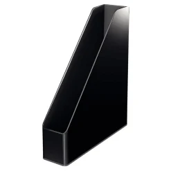 LEITZ Stehsammler Duo Colour 53620095 schwarz/grau Kunststoff, DIN A4
