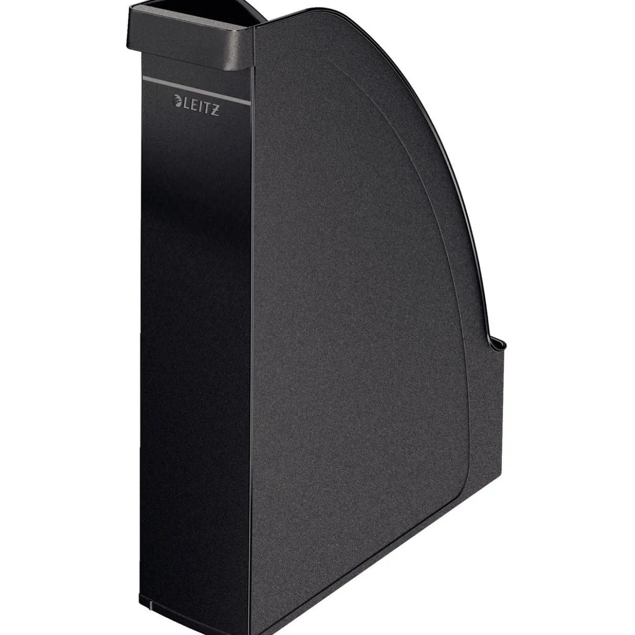Leitz Stehsammler Plus, DIN A4, Polystyrol, schwarz