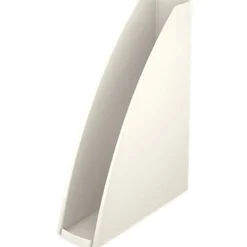 LEITZ Stehsammler WOW 52771001 perlweiss Kunststoff, DIN A4