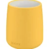 LEITZ Stiftehalter Cosy gelb Keramik 8,7 x 8,7 x 10,8 cm