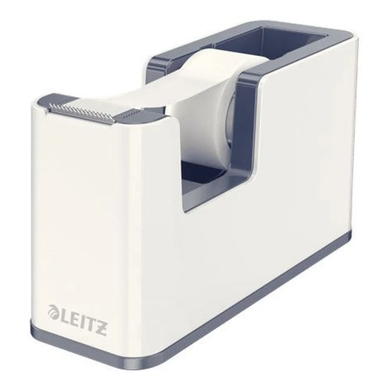LEITZ Tischabroller WOW Duo Colour, bestückt, weiß