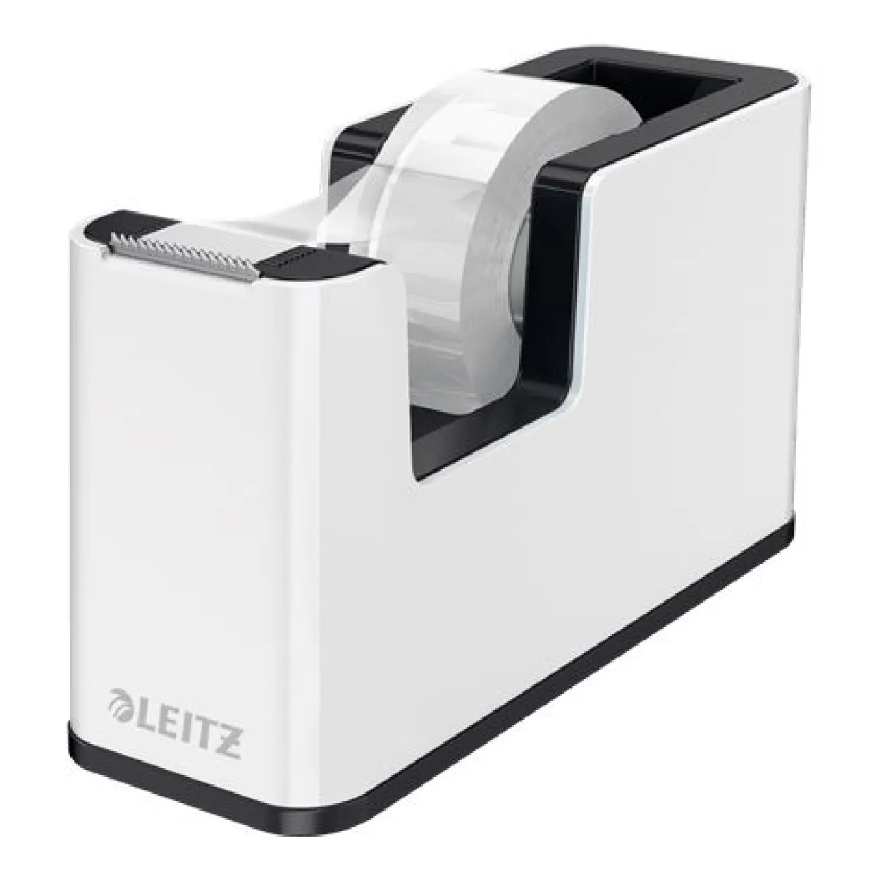 LEITZ Tischabroller WOW Duo Colour perlweiß/schwarz