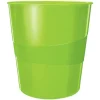 LEITZ WOW Duo Colour Papierkorb 15,0 l grün