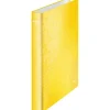 LEITZ WOW Ringbuch 2-Ringe gelb 4,0 cm DIN A4