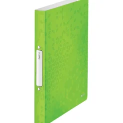 LEITZ WOW Ringbuch 2-Ringe grün 3,2 cm DIN A4