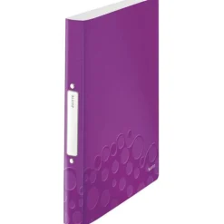 LEITZ WOW Ringbuch 2-Ringe violett-metallic 3,2 cm DIN A4