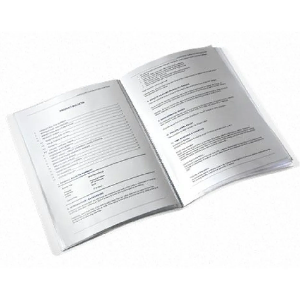 LEITZ WOW Sichtbuch DIN A4, 40 Hüllen pink-metallic