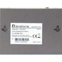 LevelOne PoE+Switch 3xGE PoE/1xHi-PoE 60W unmanaged Plastik