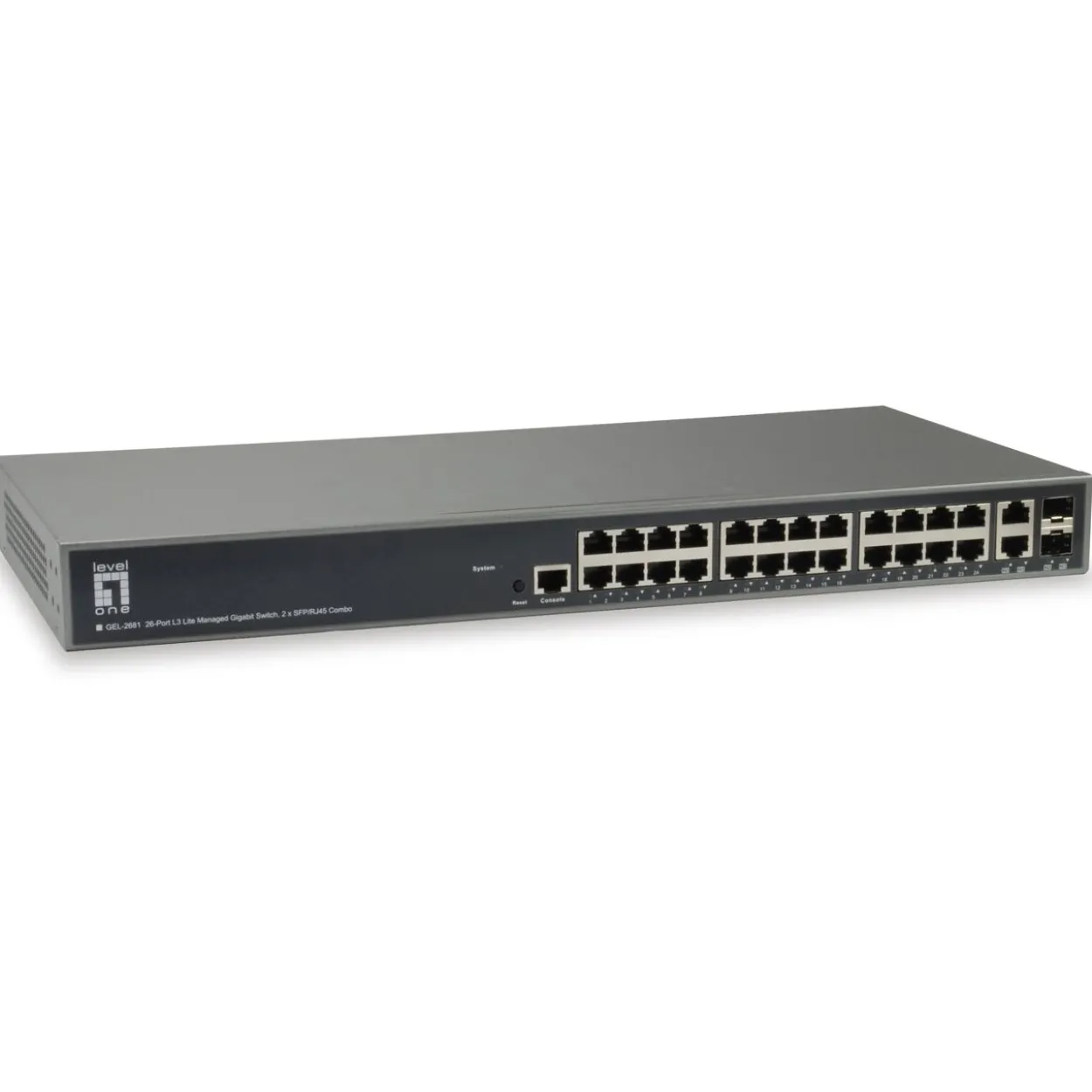 LevelOne 26-Port Lite Managed GB Switch