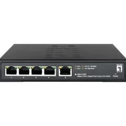 LevelOne Switch 5x GE GES-2105P Hilbert 60W 4xPoE+