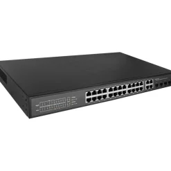 LevelOne Switch 24x GE GES-2128P 4xGSFP 19