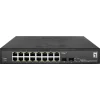 LevelOne Switch 16x GE GES-2118 2xGSFP 19" Hilbert